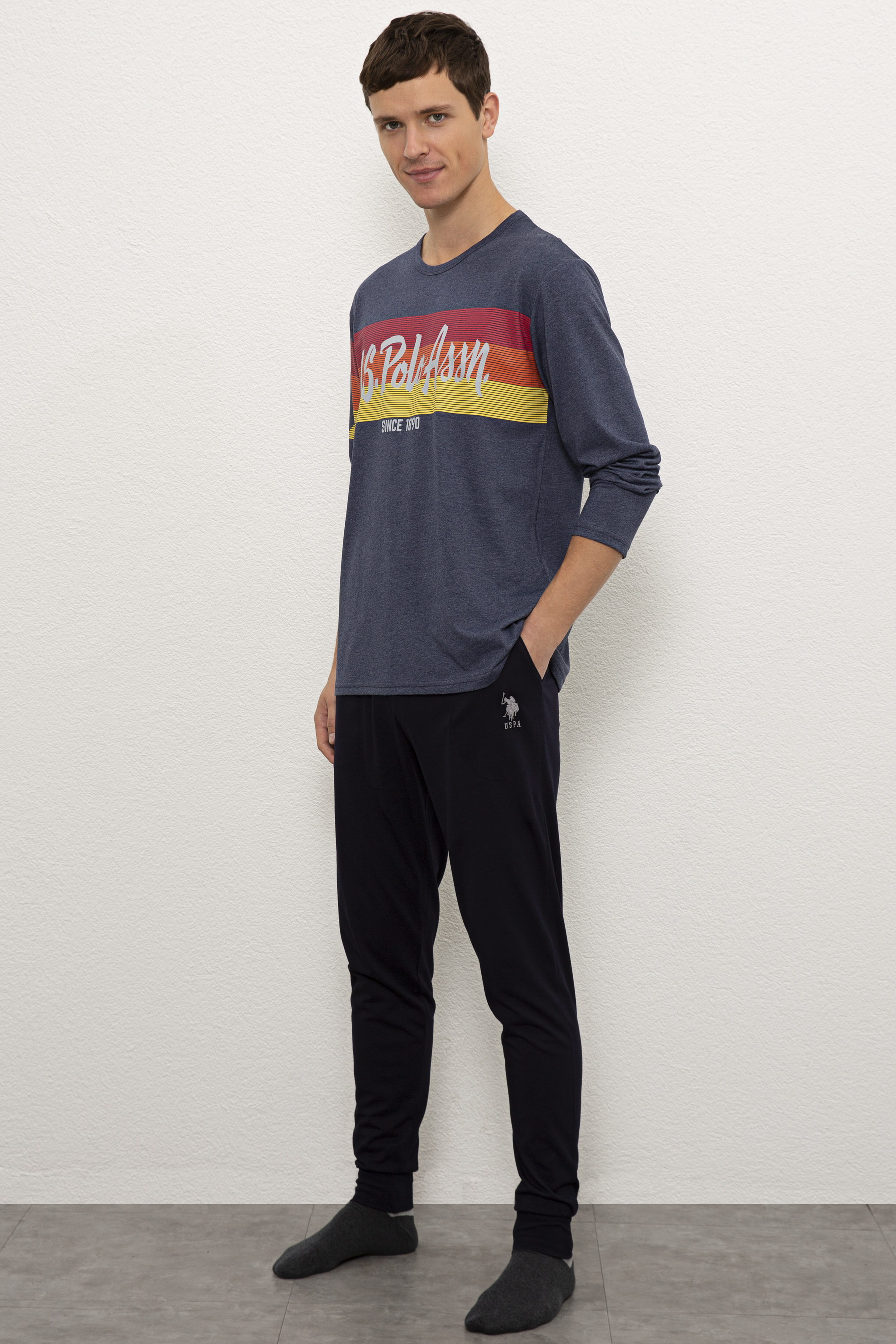 Erkek Lacivert Pijama - Image 3