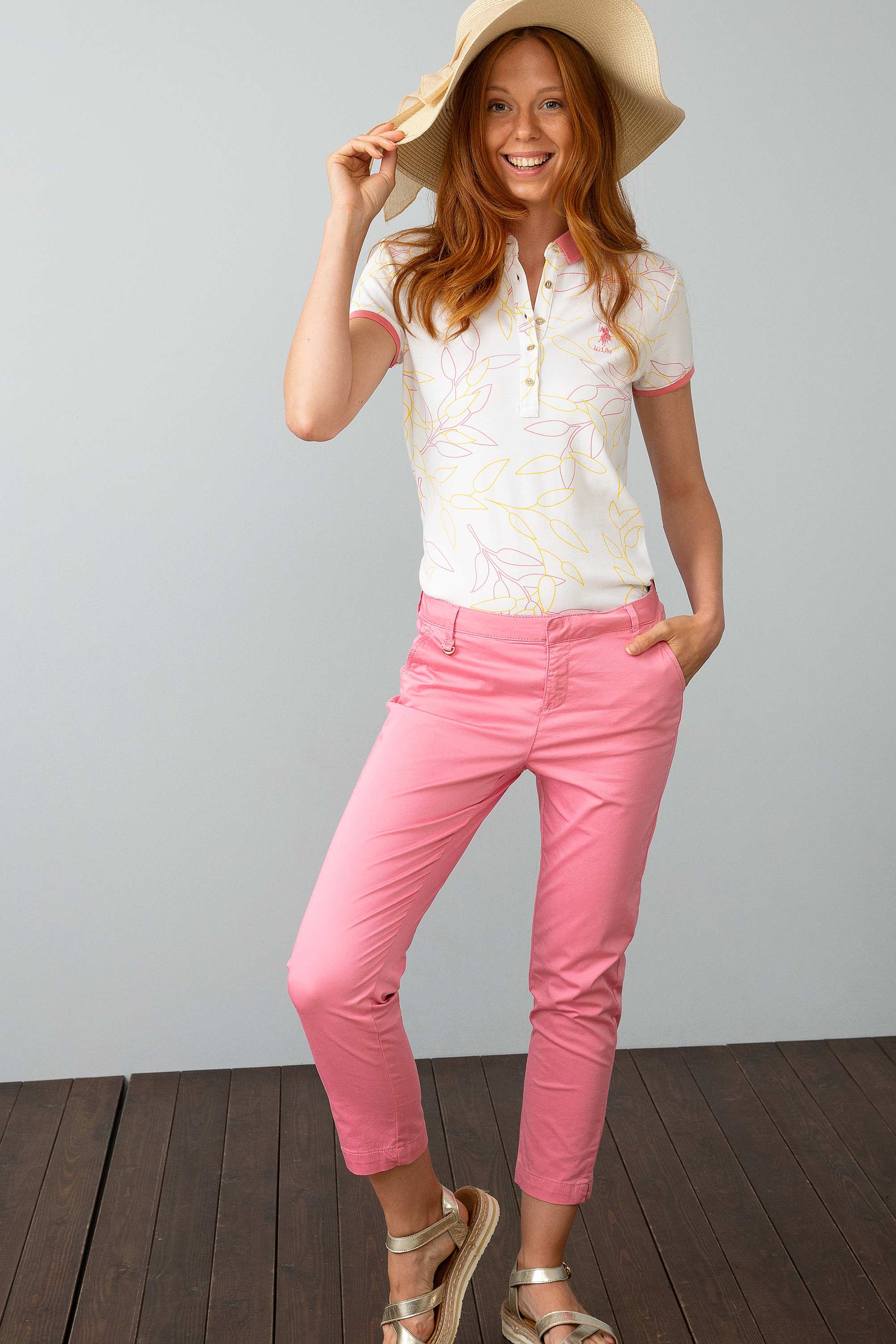 Pembe Spor Pantolon - Image 1