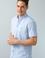 Erkek Mavi Kısa Kollu Gömlek