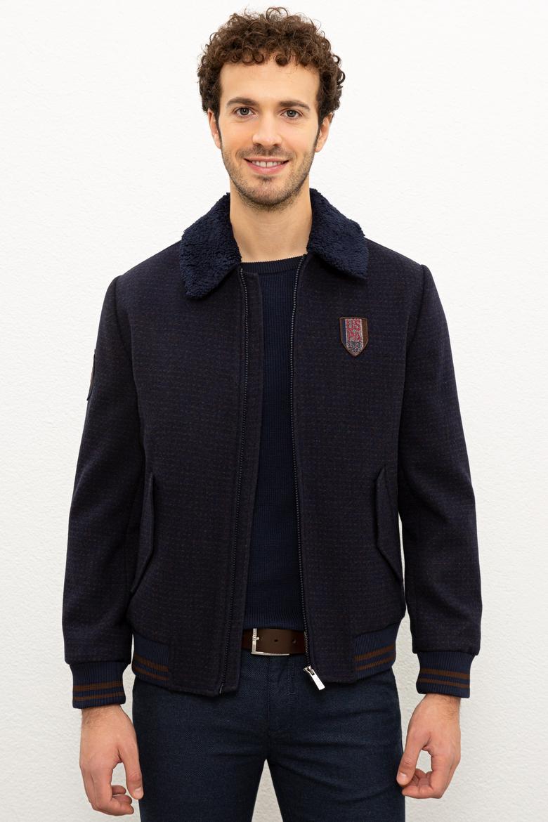 Erkek Lacivert Kaban Kaşe