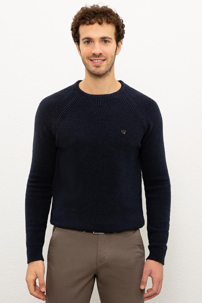 Erkek Lacivert Kazak