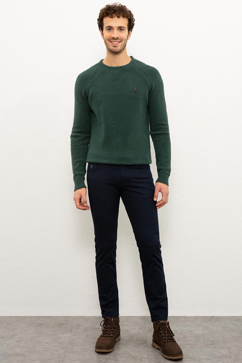 Erkek Koyu Yeşil Kazak - 50228353014