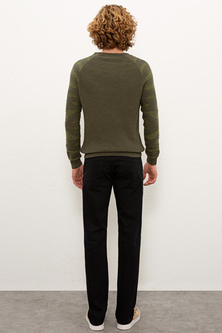 Erkek Siyah Denim Pantolon - 50231959007