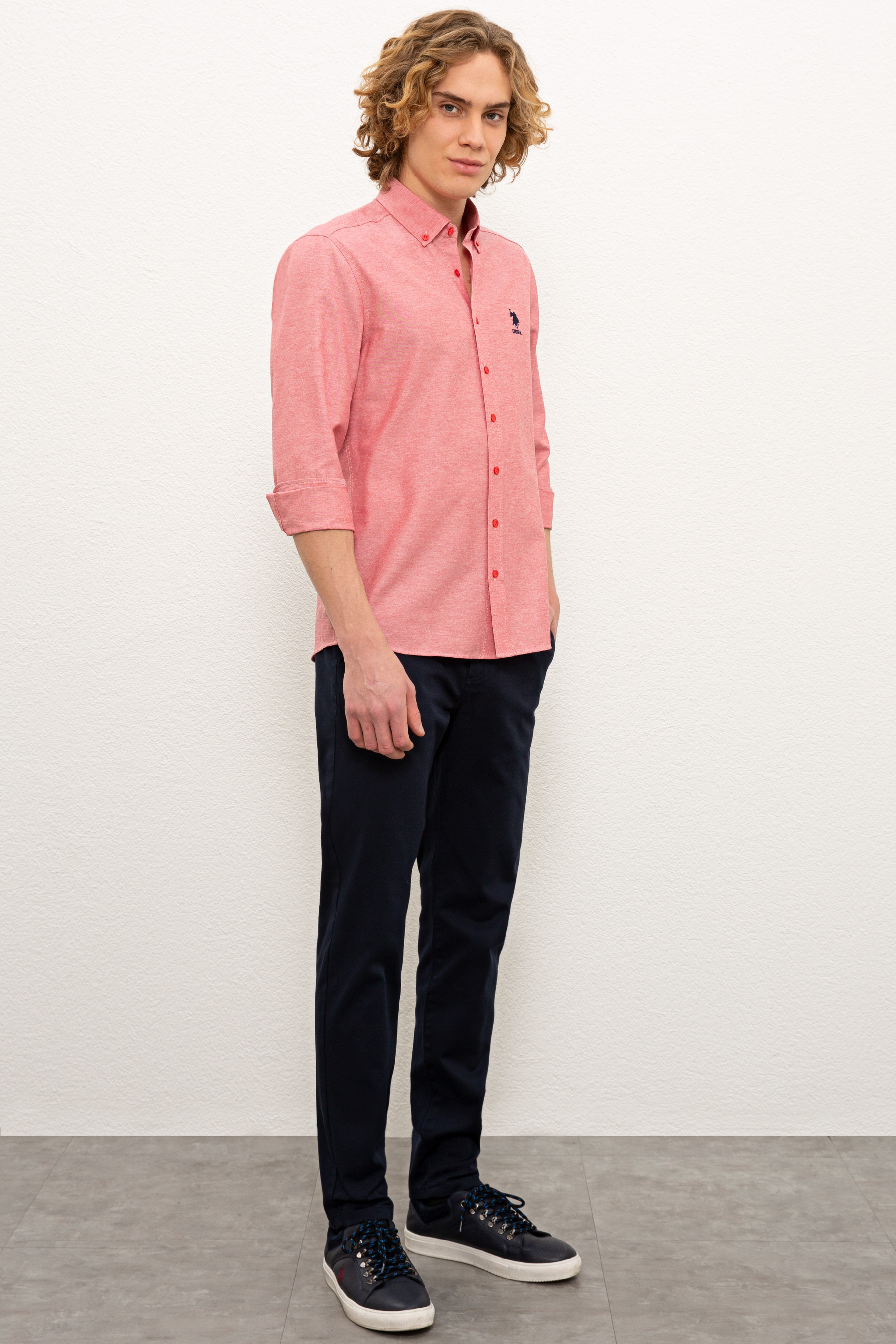 Erkek Lacivert Chinos - Image 2