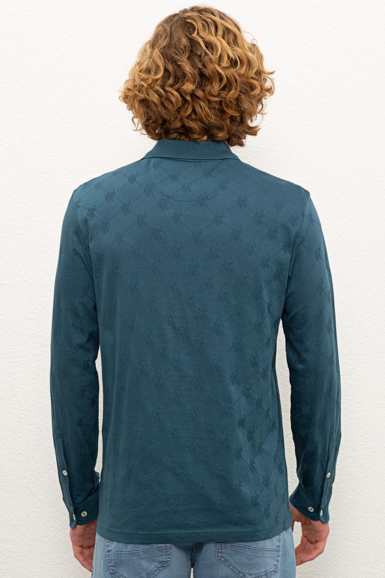 Erkek Petrol Sweatshirt - 50237798011