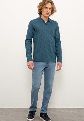 Erkek Petrol Sweatshirt - 50237798011