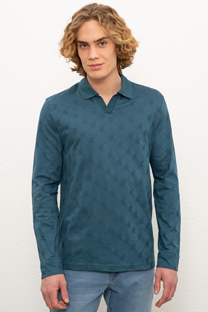 Erkek Petrol Sweatshirt