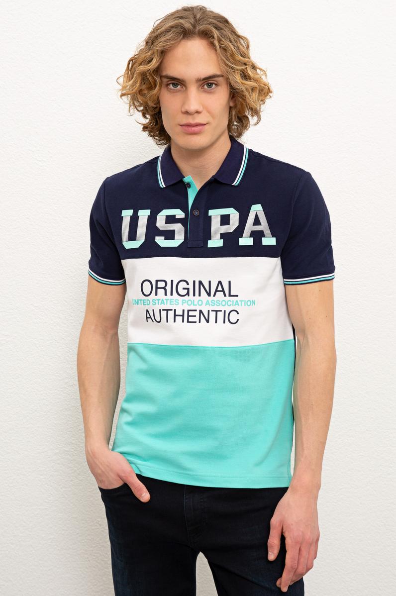 Erkek Mint Polo Yaka T-Shirt