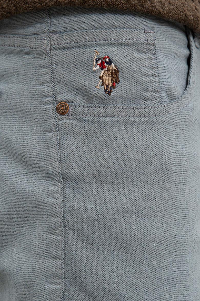 Erkek Mavi Denim Pantolon - 50232018025