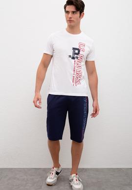 Erkek Lacivert Örme Şort - 50218871006