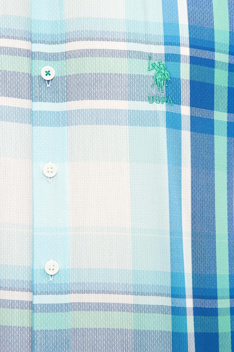 Erkek Aqua Uzun Kollu Gömlek