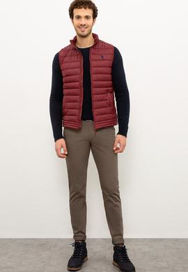 Erkek Bordo Yelek - 50224447068
