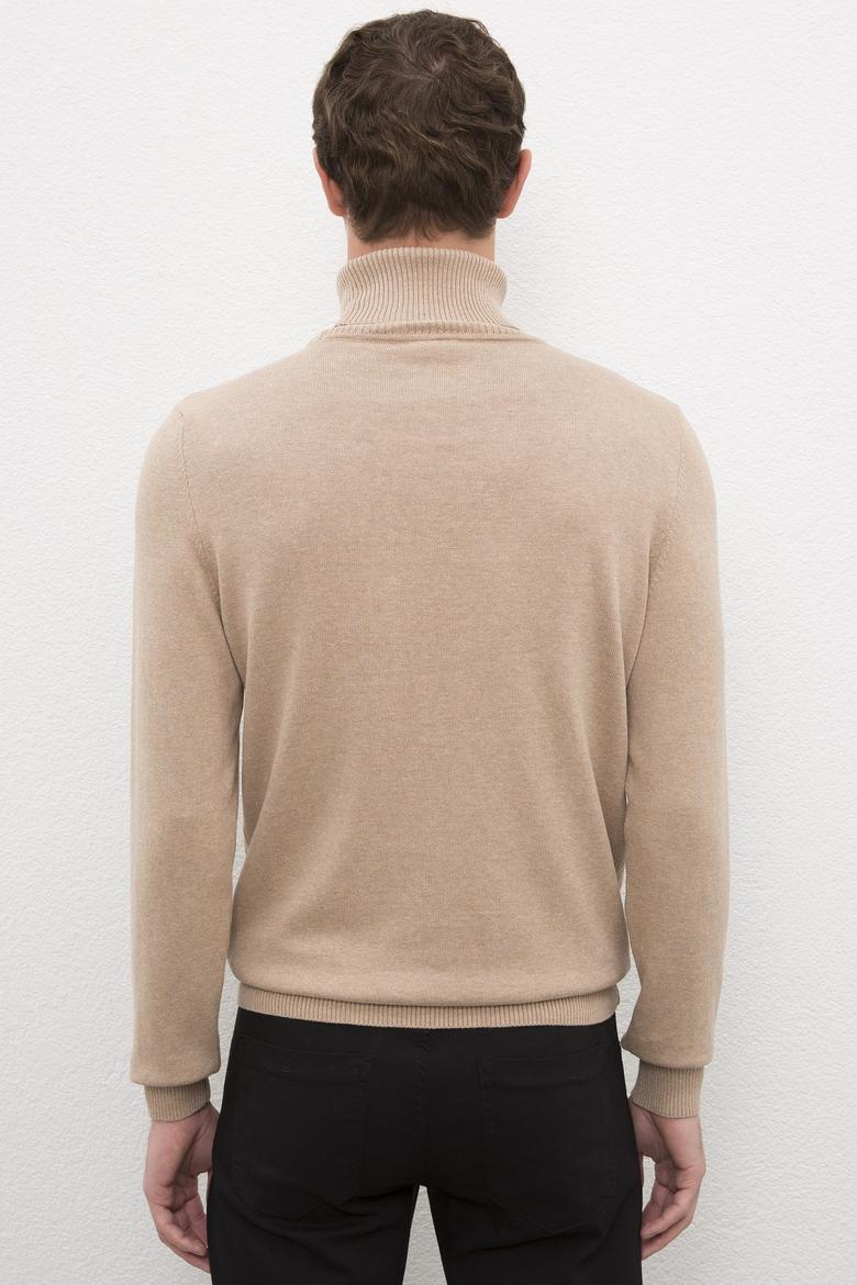 Erkek Camel Melanj Basic Kazak - 50224728043