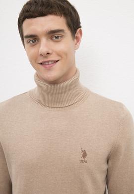 Erkek Camel Melanj Basic Kazak - 50224728043