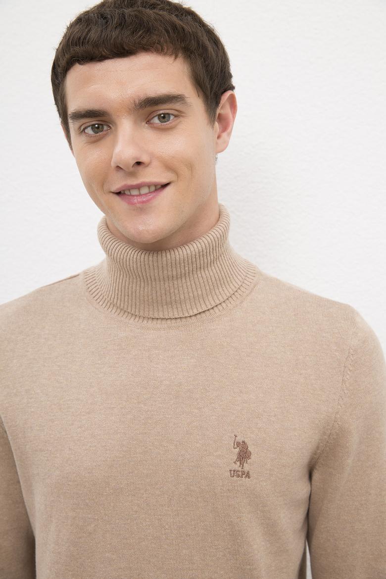 Erkek Camel Melanj Basic Kazak - 50224728043