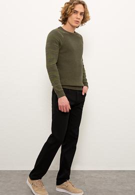 Erkek Siyah Denim Pantolon - 50231959007