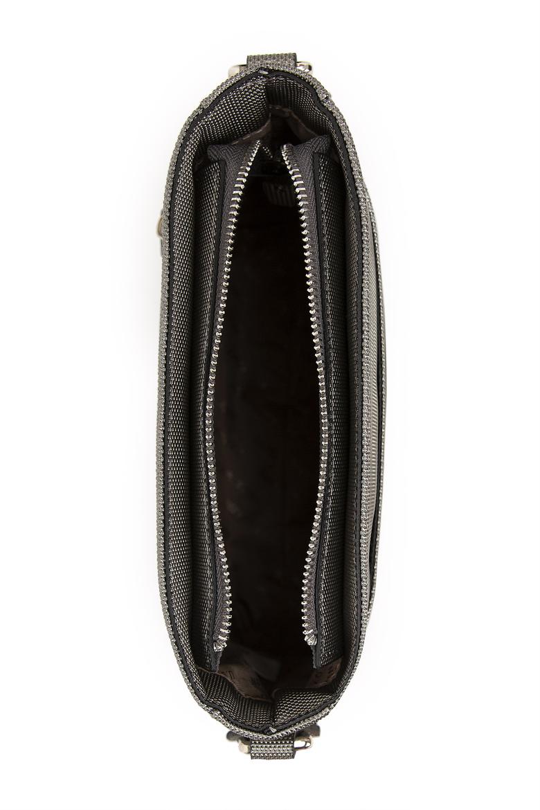 Kadın Gri Postacı Çantası - 50233345003