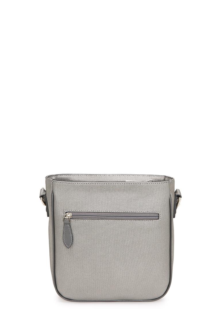 Kadın Gri Postacı Çantası - 50233345003