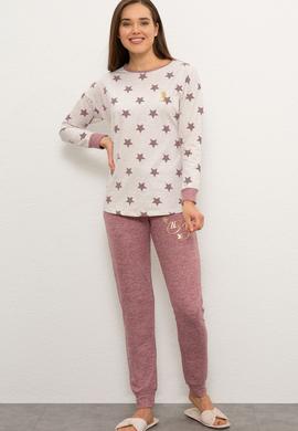 Kadın Beyaz Pijama - 50235963001