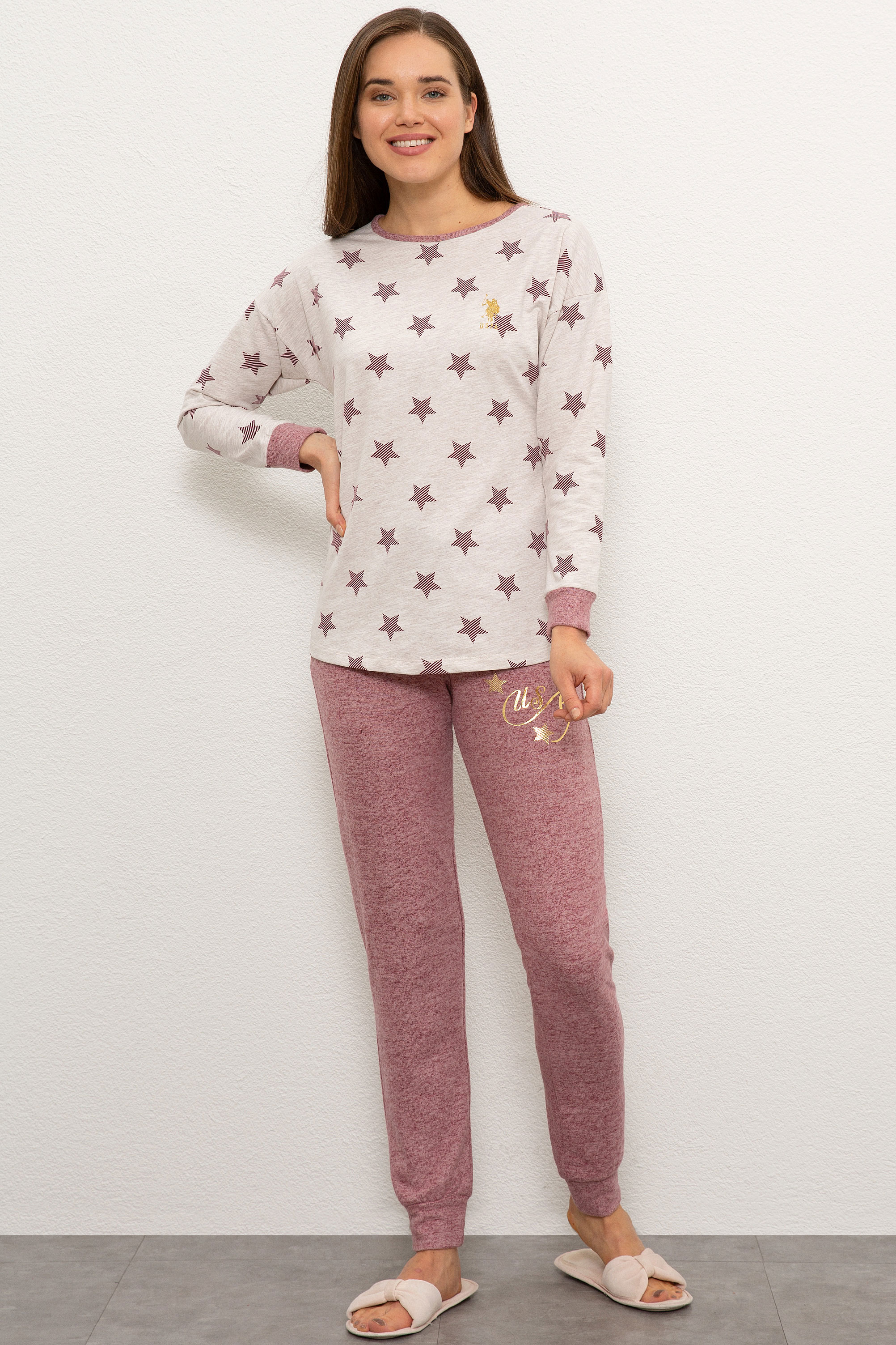 Kadın Beyaz Pijama - Image 1