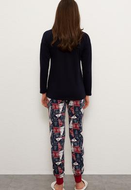 Kadın Lacivert Pijama - 50236079001
