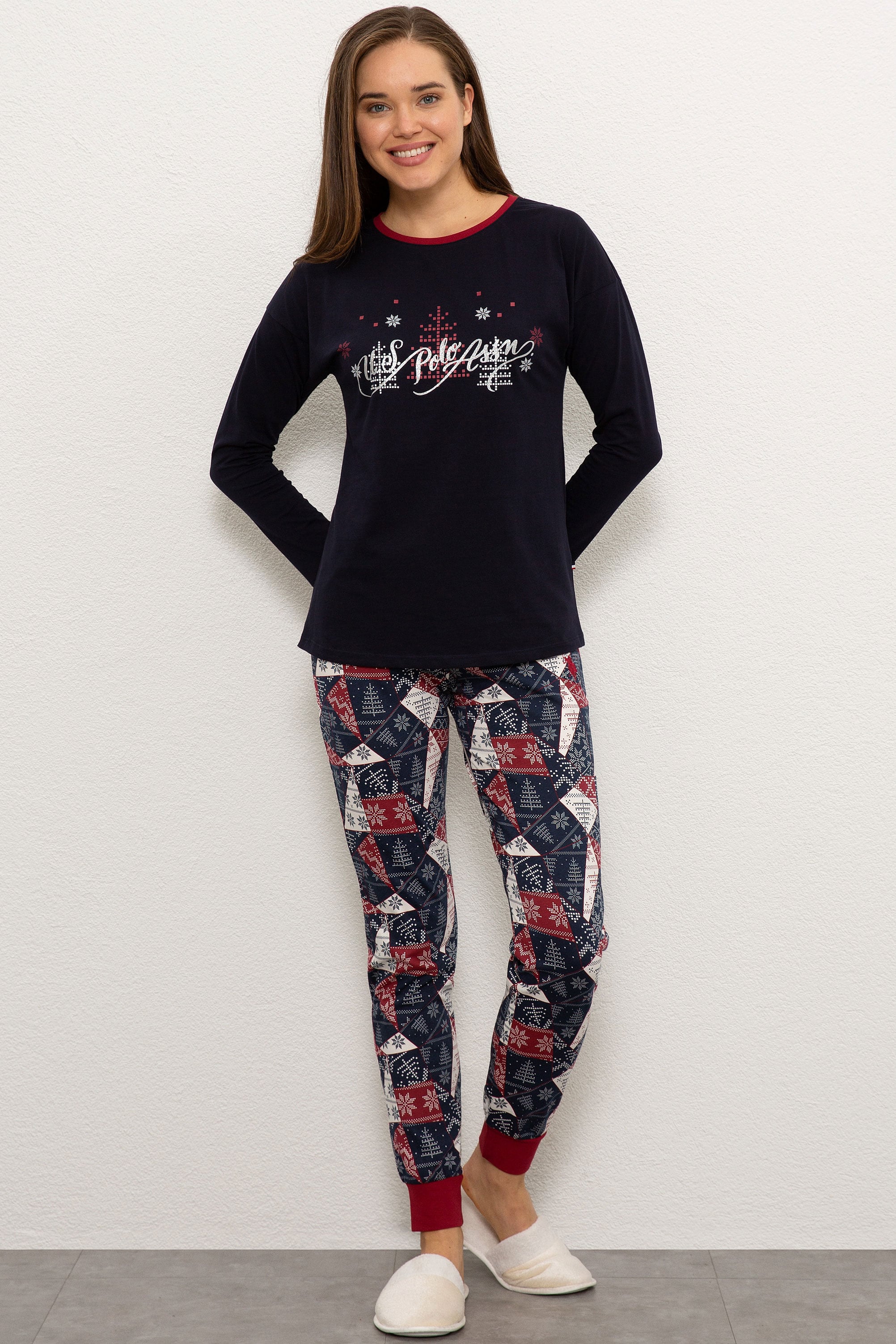 Kadın Lacivert Pijama - Image 1
