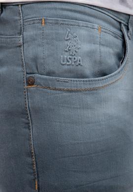 Erkek Gri Denim Pantolon - 50219864002