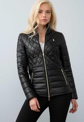 Kadın Siyah Derı Mont Kaban - 50215663003