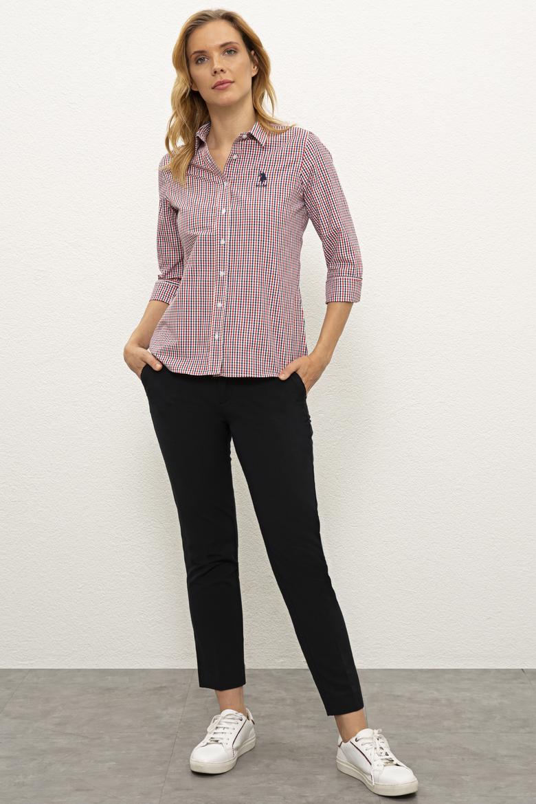 Kadın Kırmızı Gömlek Uzunkol - 50231962003