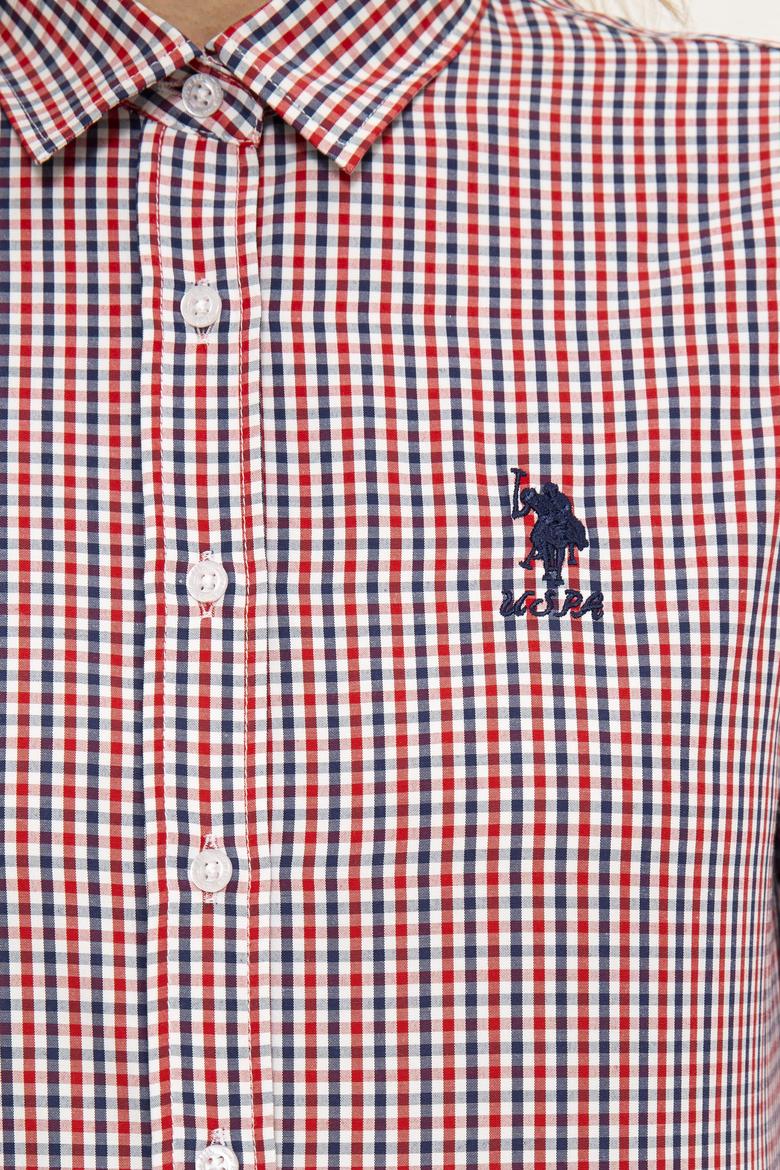 Kadın Kırmızı Gömlek Uzunkol - 50231962003