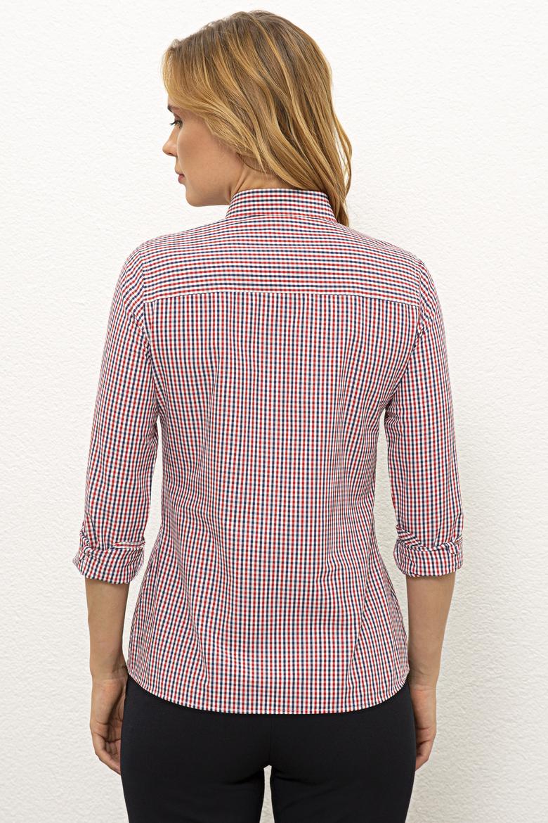 Kadın Kırmızı Gömlek Uzunkol - 50231962003