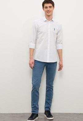 Erkek Mavi Gömlek Uzunkol - 50231350007