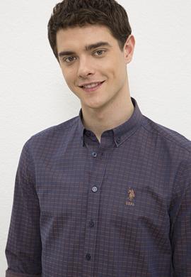 Erkek Kahverengi Gömlek Uzunkol - 50231376028