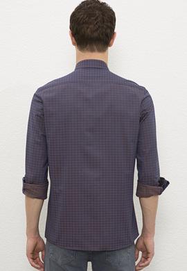 Erkek Kahverengi Gömlek Uzunkol - 50231376028