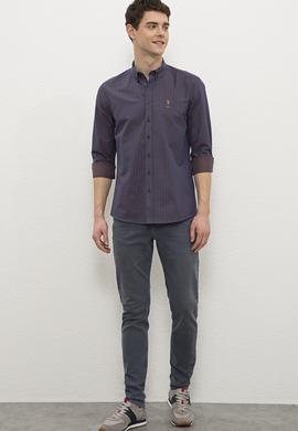 Erkek Kahverengi Gömlek Uzunkol - 50231376028