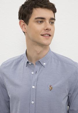 Erkek Mavi Gömlek Uzunkol - 50231336015