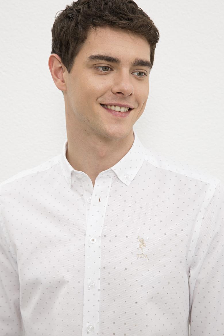 Erkek Yeşil Gömlek Uzunkol - 50231310023