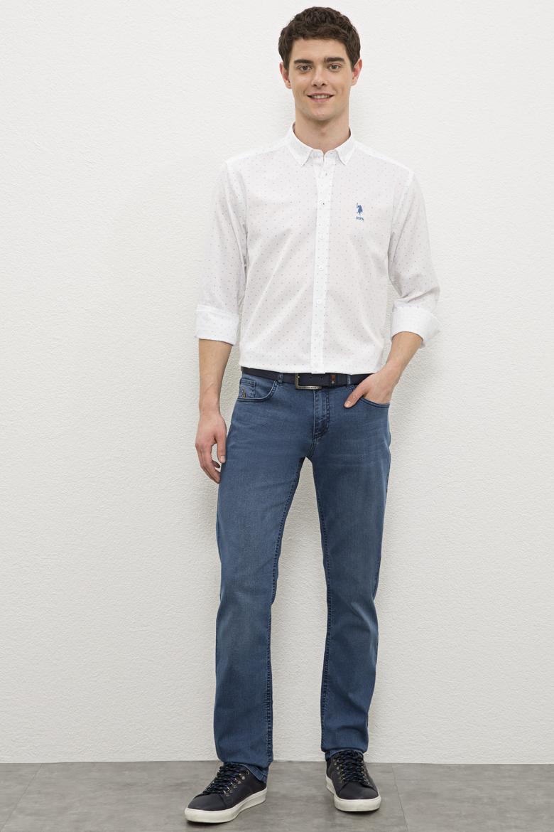 Erkek Lacivert Gömlek Uzunkol - 50231310014