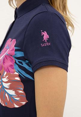 Kadın Lacivert Polo Yaka T-Shirt - 50225632005