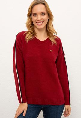 Kadın Kırmızı Kazak - 50224977025