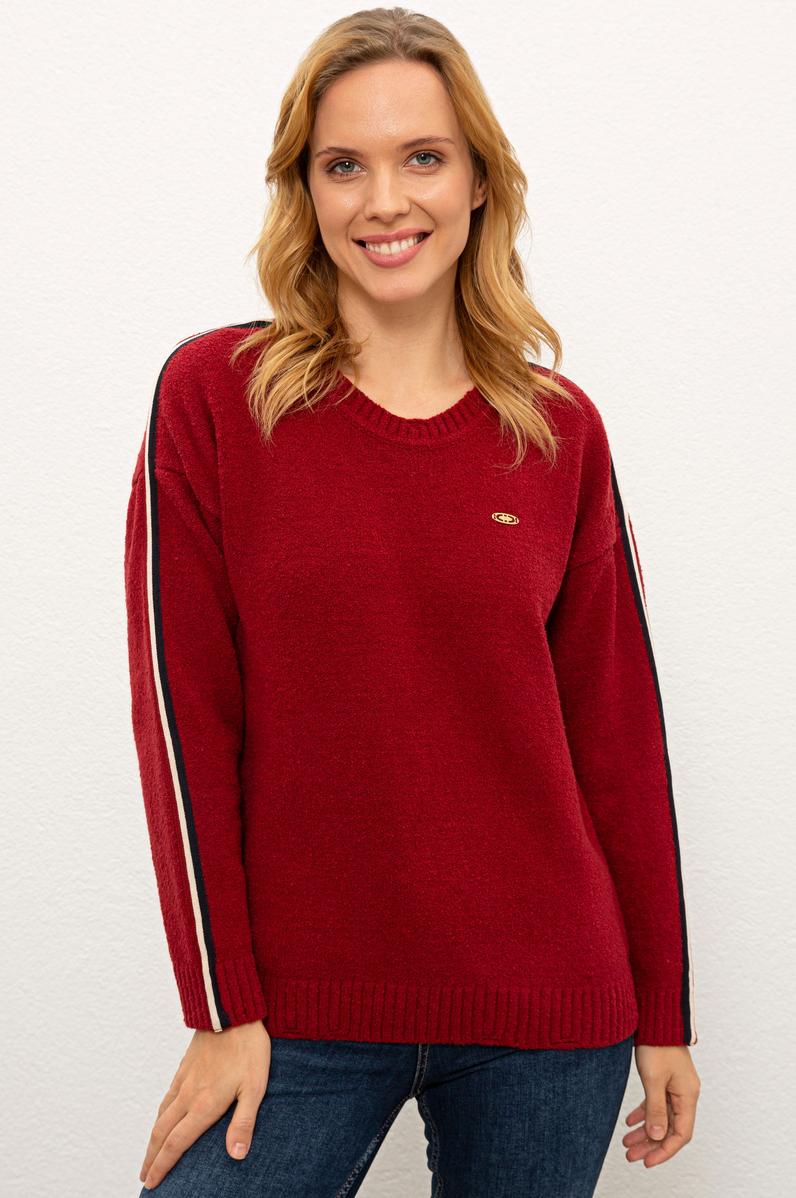 Kadın Kırmızı Kazak