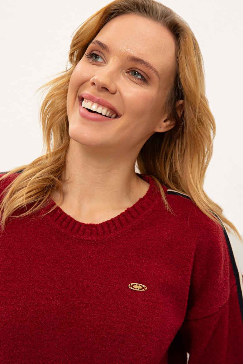 Kadın Kırmızı Kazak - 50224977025