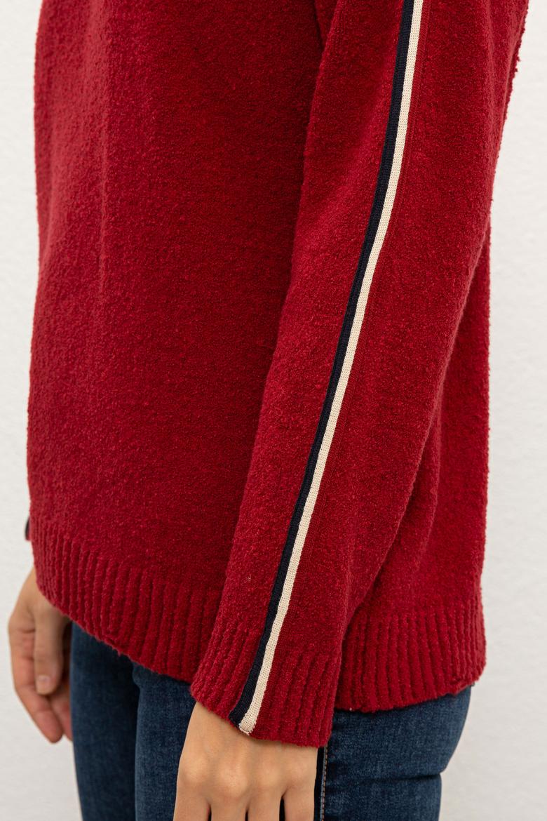 Kadın Kırmızı Kazak - 50224977025