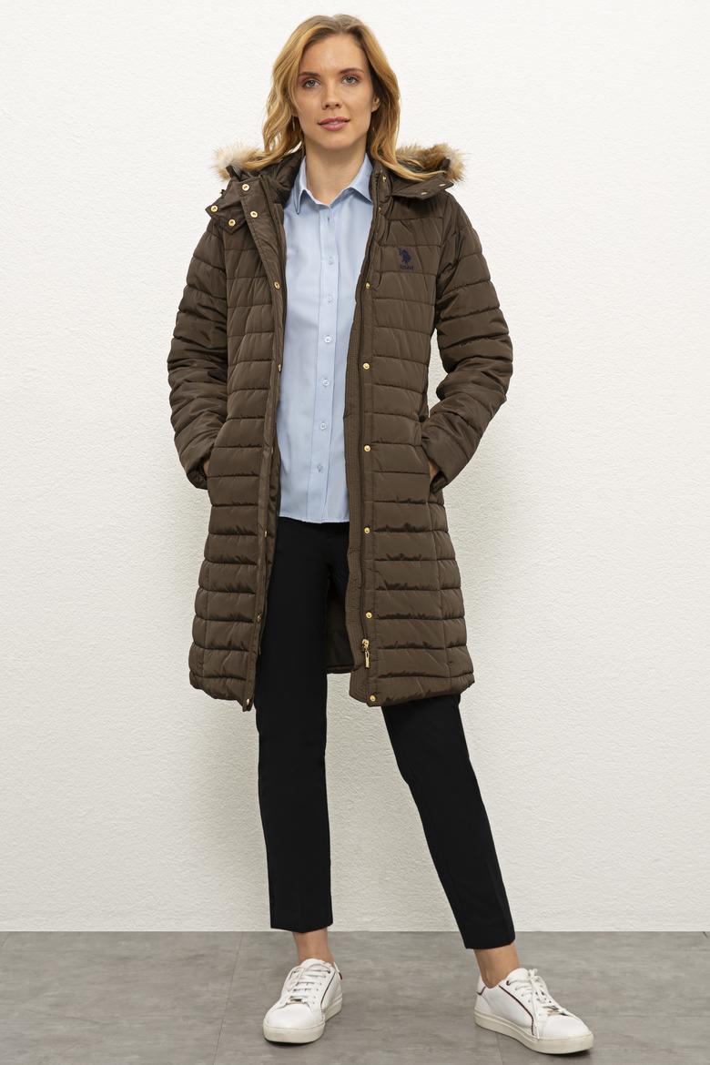 Kadın Yeşil Kaban - 50224596015