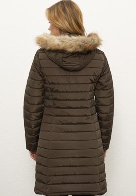 Kadın Yeşil Kaban - 50224596015