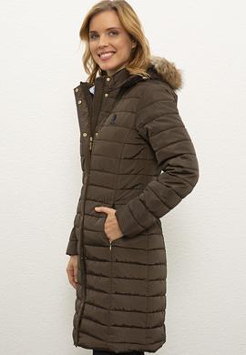 Kadın Yeşil Kaban - 50224596015