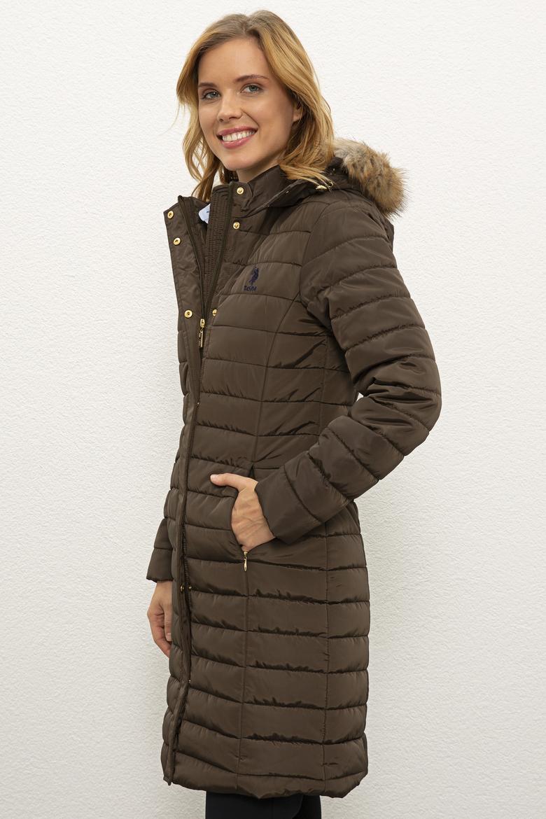 Kadın Yeşil Kaban - 50224596015