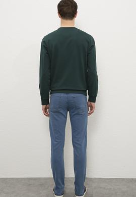 Erkek Mavi Denim Pantolon - 50231960019
