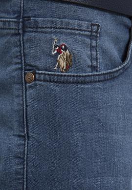 Erkek Mavi Denim Pantolon - 50232074037