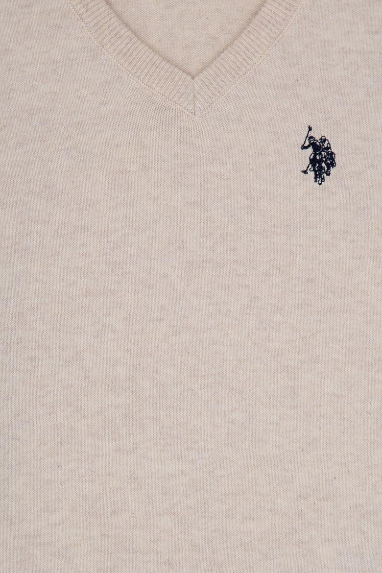 Kız Çocuk Beyaz Triko Kazak - 50224699023